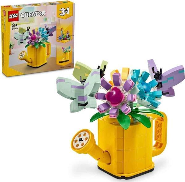 LEGO 31149 Creator Sulama Kabında Çiçekler Çizme ve Kuş Modeli Seçenekleri +8 Yaş (420 Parça) - Image 1