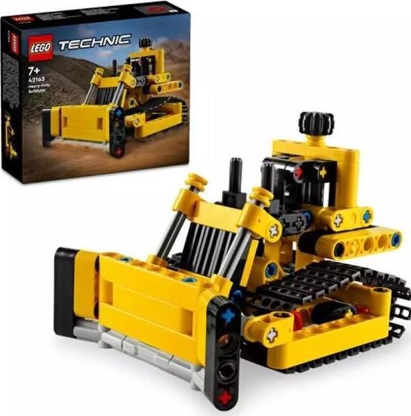 LEGO 42163 Technic Heavy-Duty Bulldozer +7 Yaş (195 Parça) - Image 1