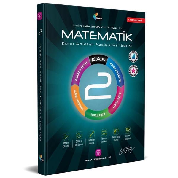 KAF Matematik 2. Kitap - Barış Ayhan Yayınları - Image 1