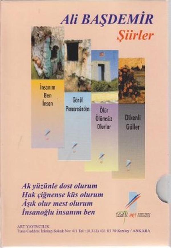 Ali Başdemir Şiirler (4 Kitap Takım) - Art Basın Yayın - Image 1