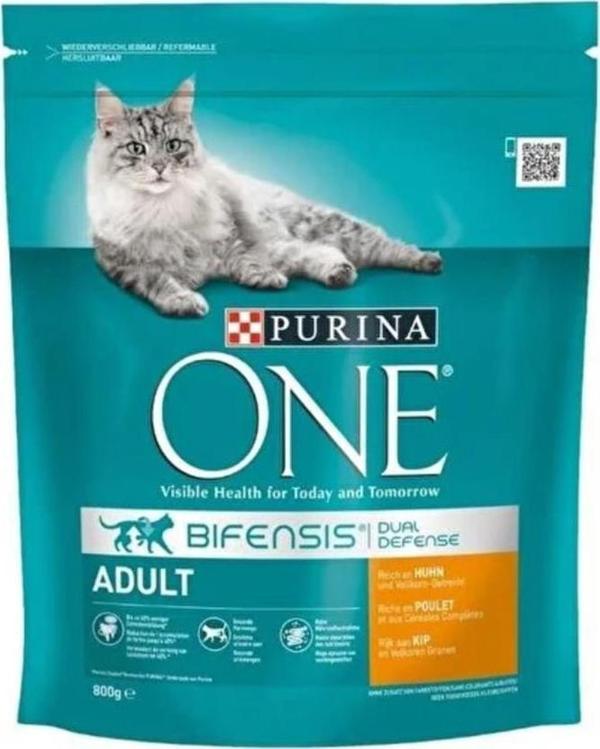 Purina One Tavuklu Yetişkin Kedi Maması 800 gr - Image 1