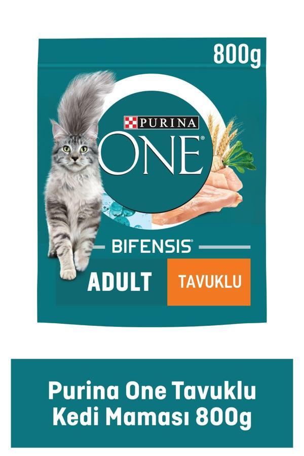 Purina One Tavuklu Yetişkin Kedi Maması 800 gr - Image 1