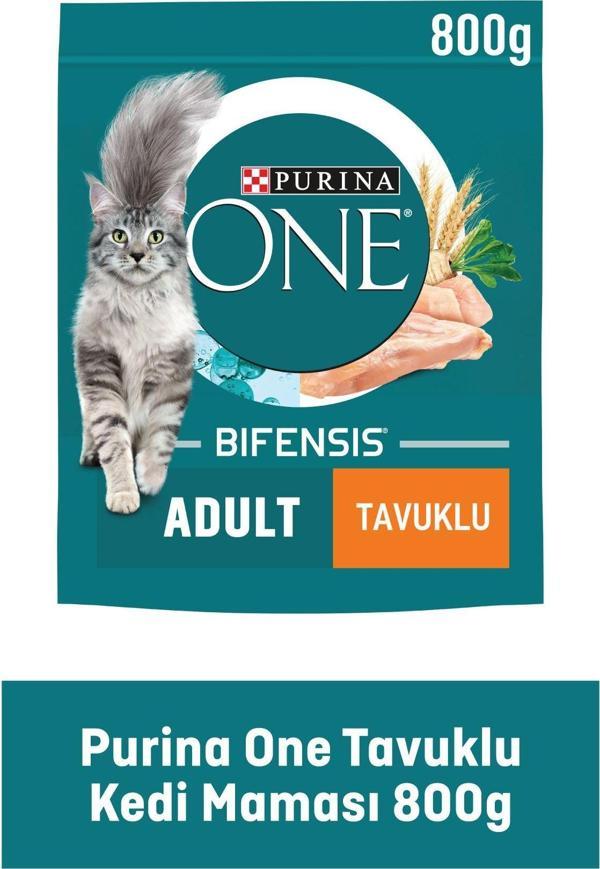 Purina One Tavuklu Yetişkin Kedi Maması 800 gr - Image 1