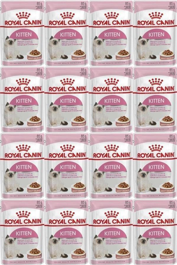 Royal Canin Kitten Gravy Kedi Mamasi 85 gr 12 Adet - Image 1