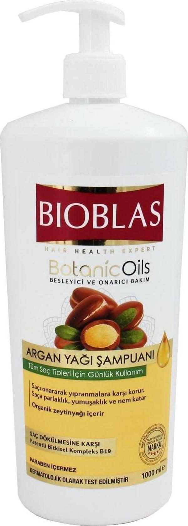 Bioblas Argan Yağı Şampuanı 1000 ml - Image 1