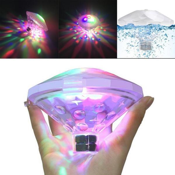 Evimdeyokyok Sualtı Gece Lambası Banyo Yüzme Havuz Led Aydınlatma - Image 1