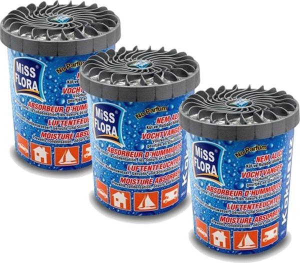 Miss Flora Nem Önler Nem Alıcı 200 G 3'lü Paket - Image 1