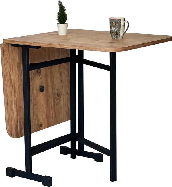 Weblonya Katlanır Mutfak Masası Takımı 4 Kişilik Masa 5227 - Image 1