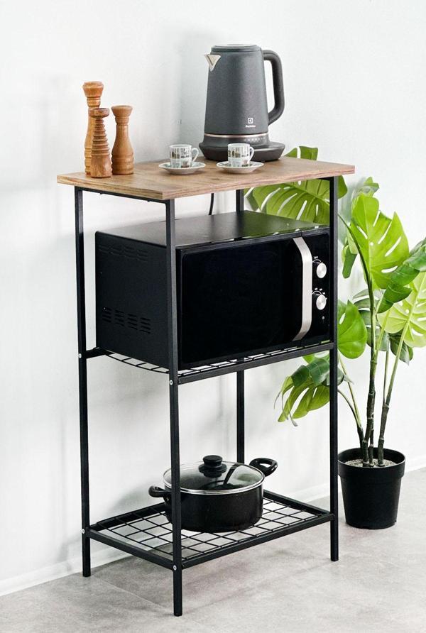 Weblonya Mutfak Bangosu Raf Çok Amaçlı Dolap Mutfak Masası 5170 - Image 1