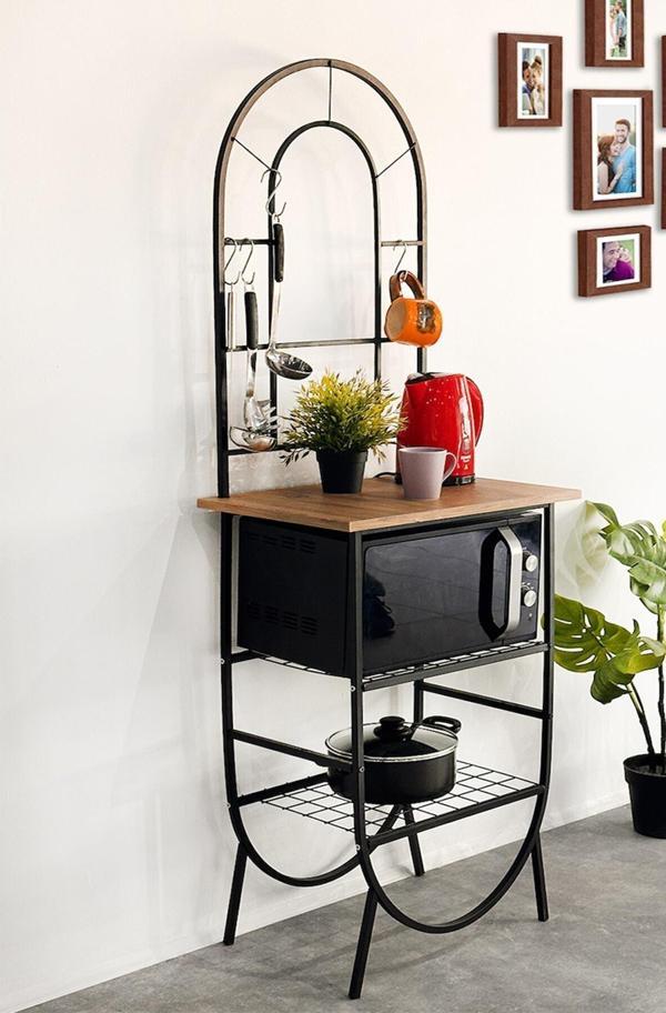 Weblonya Mutfak Rafı Çok Amaçlı Dolap Kahve Köşesi 5161 - Image 1