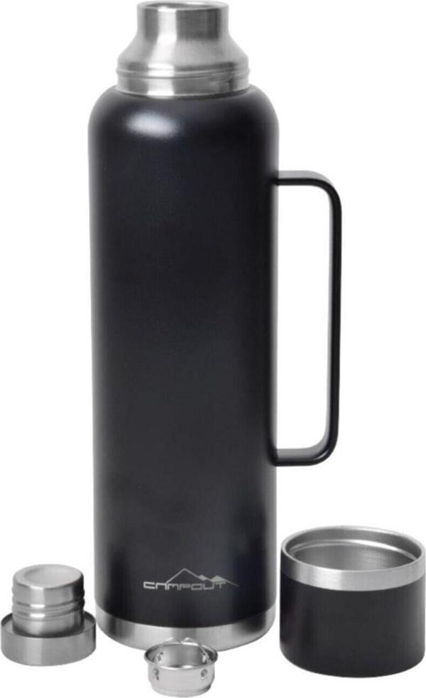 Ng 164 Campout Çift Katmanlı Termos 1500 Ml Siyah - Image 1