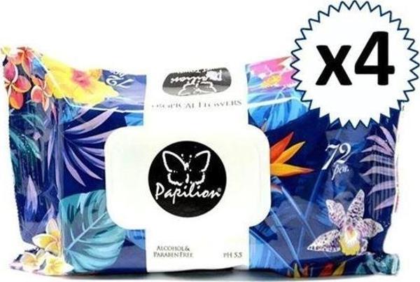 Papilion Kapaklı Islak Mendil 72'li 4 Paket - Image 1