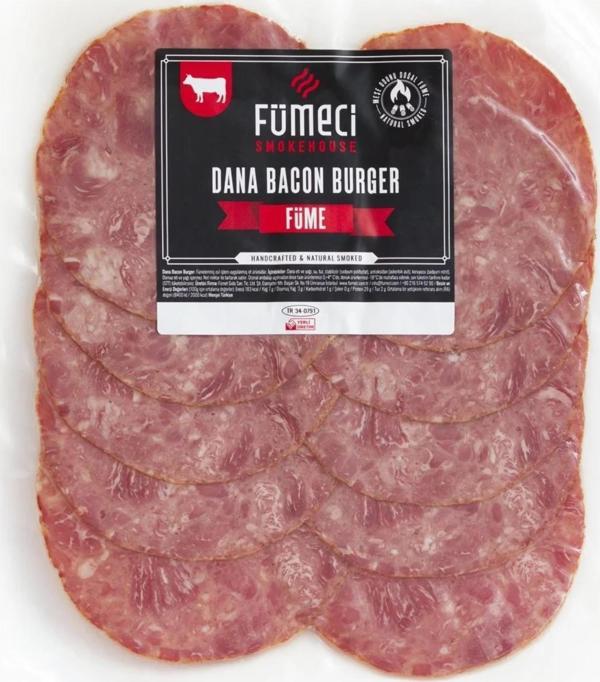 Fümeci Smokehouse %100 Dana Bacon 1000 g ℮ - Image 1