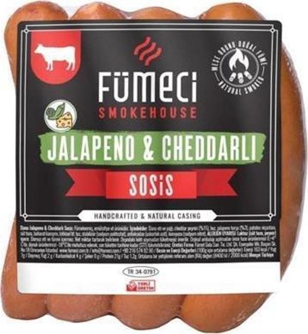 Fümeci Smokehouse Jalapeno Cheddar Sosis 350-400 g ℮ - Image 1