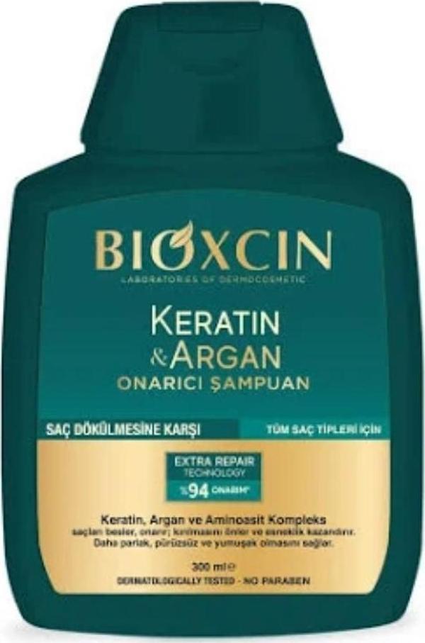 BİOXCİN KERATİN & ARGAN ONARICI ŞAMPUAN 100 ML - Image 1