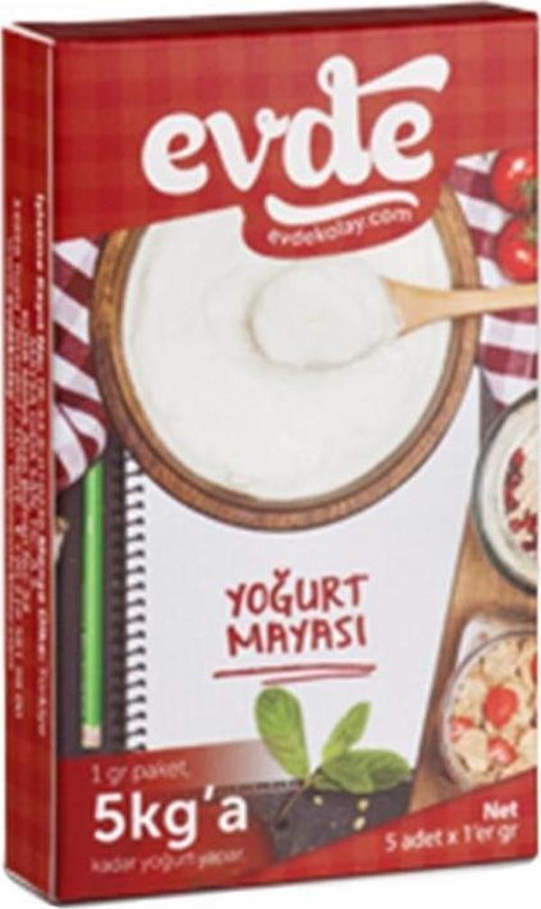 Evde Yoğurt Mayası Paket 5x 1 g ℮ - Image 1