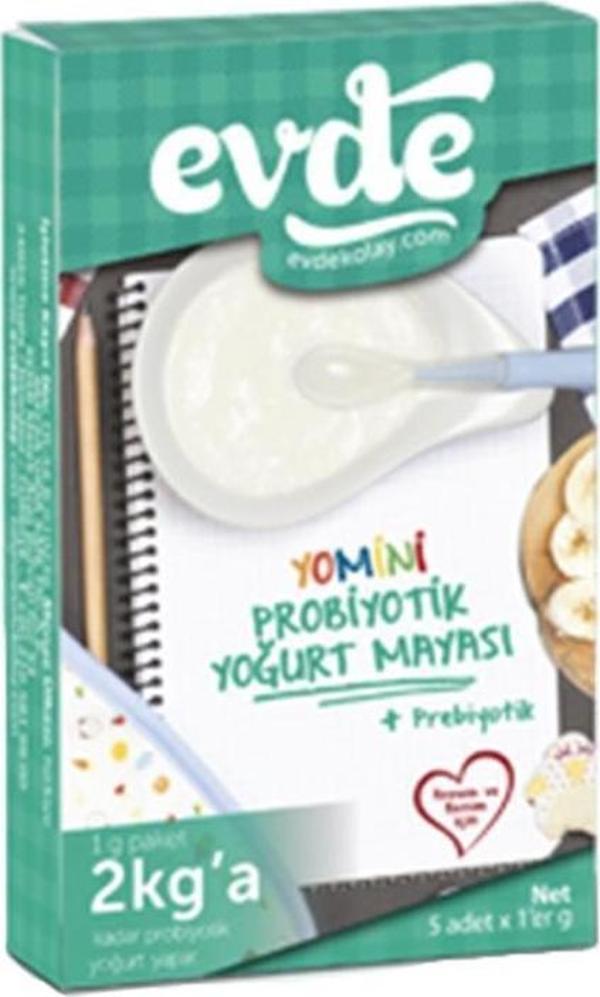 Evde Yomini Probiyotik Yoğurt Mayası Paket 5x 1 g ℮ - Image 1