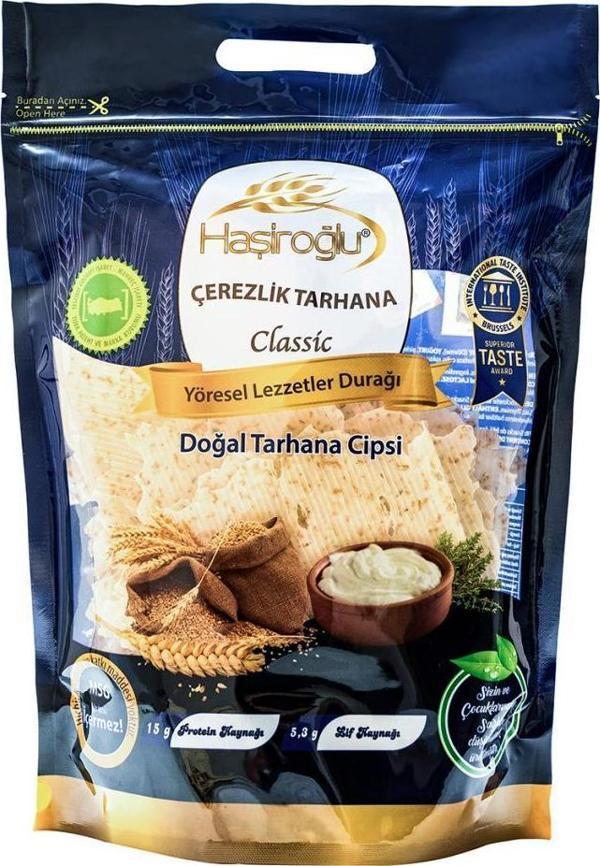 Haşiroğlu Çerezlik Doğal Tarhana Cips 450 g ℮ - Image 1