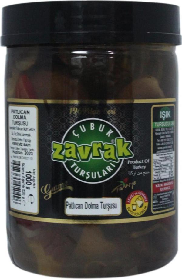 Zavrak Patlıcan Dolma Turşusu 1000 g ℮ - Image 1