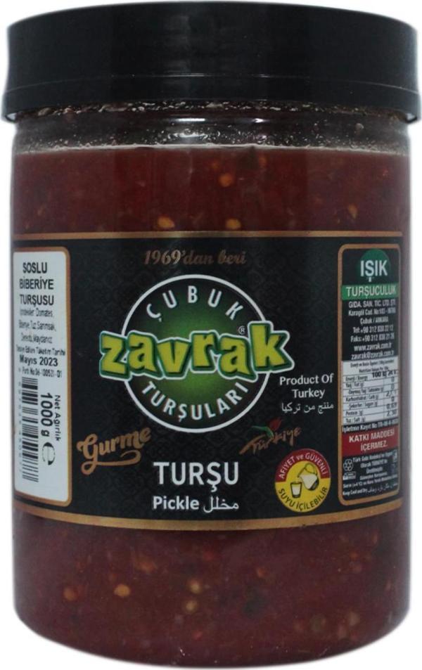 Zavrak Soslu Biberiye Turşusu 1000 g ℮ - Image 1