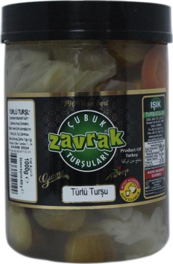 Zavrak Türlü Turşusu 1000 g ℮ - Image 1