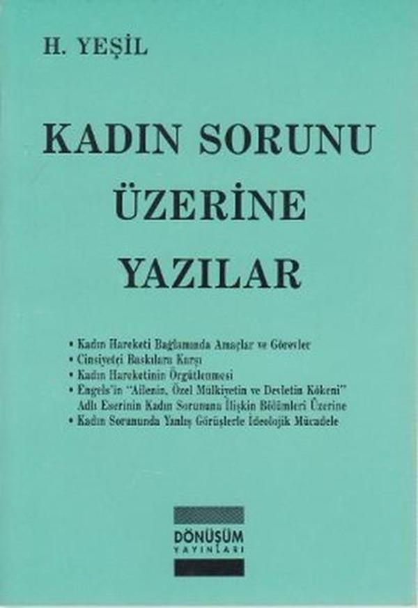 Kadın Sorunu Üzerine Yazılar - Dönüşüm Yayınları - Image 1