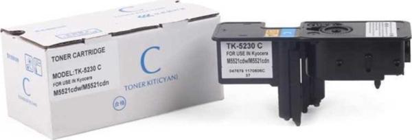 Kyocera Tk-5230c Muadil Toner Mavi Cyan -p5021,m5521- 2.2k - Image 1