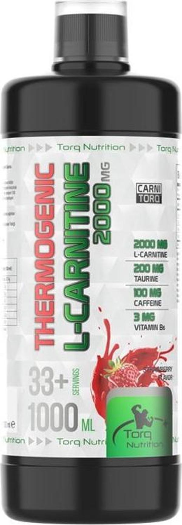 Torq Nutrition Thermogenic L-Carnitine Çilek Aromalı 1000 ml. - Image 1