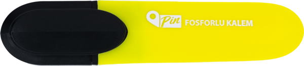 Pin 800 Fosforlu Kalem Sarı 10'lu Paket - Image 1