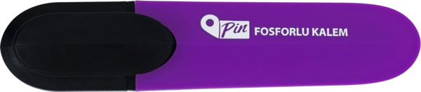 Pin 800 Fosforlu Kalem Mor 10'lu Paket - Image 1