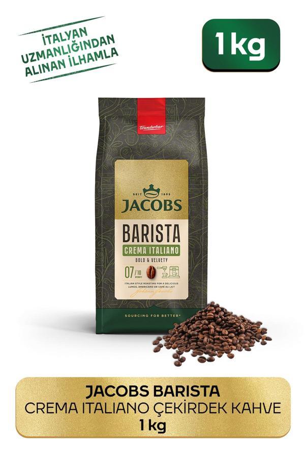 Jacobs Barista Editions Çekirdek Kahve Crema Italiano 1kg - Image 1