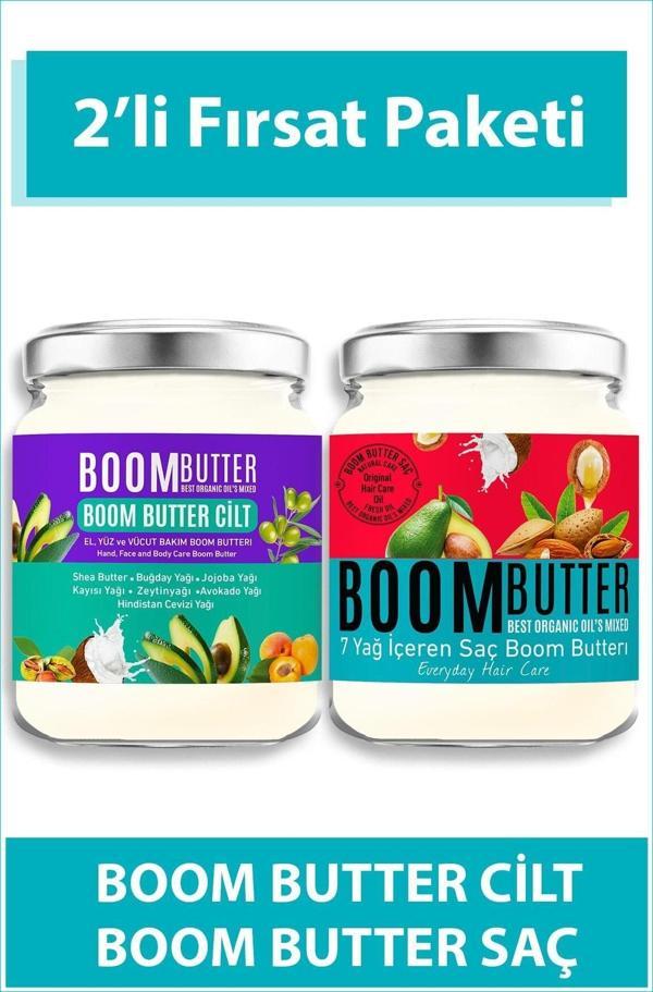 Boom Butter Saç Ve Cilt Bakım Paketi - Image 1