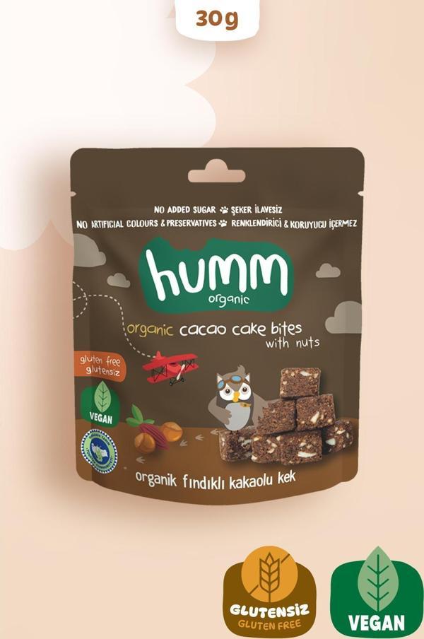 Organik Glutensiz Vegan Kakaolu ve Fındıklı Kek  - Image 1