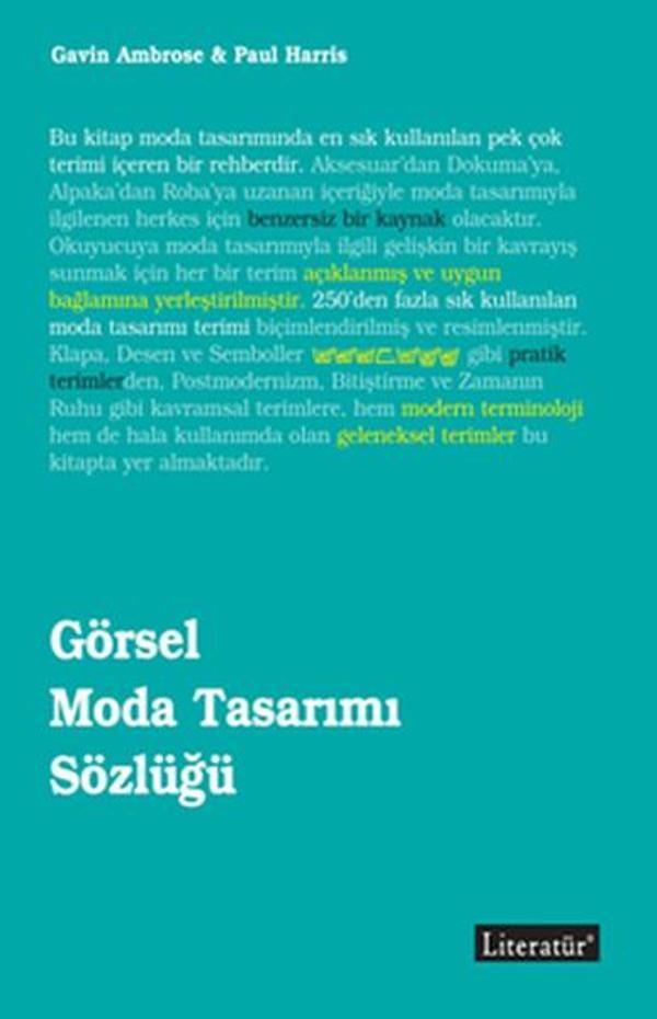Görsel Moda Tasarımı Sözlüğü - Literatür Yayıncılık - Image 1