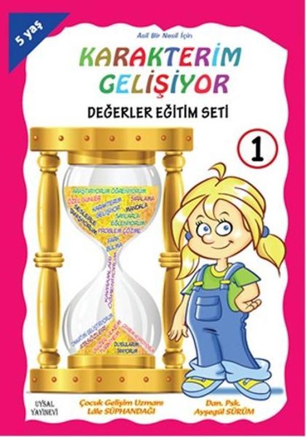 Karakterim Gelişiyor Değerler Eğitim Seti (8 Kitap Takım) - Uysal Yayınevi - Image 1