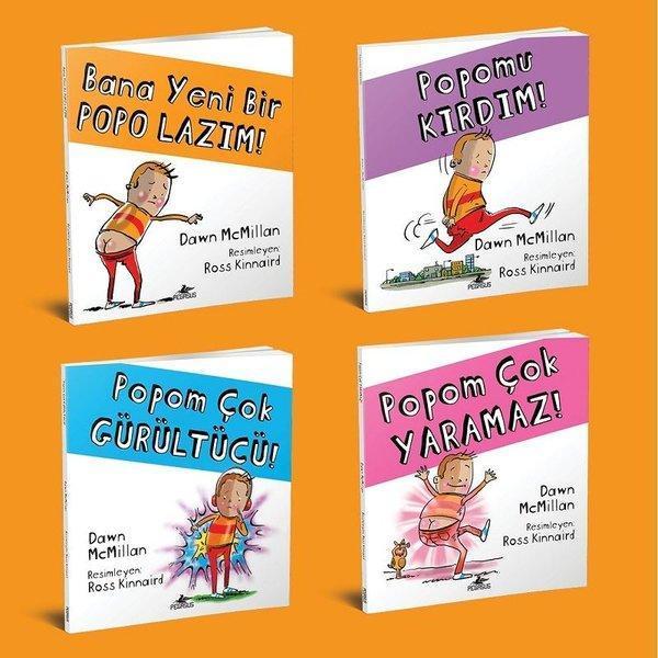 Bana Yeni Bir Popo Lazım Serisi Seti - 4 Kitap Takım - Pegasus Yayınevi - Image 1