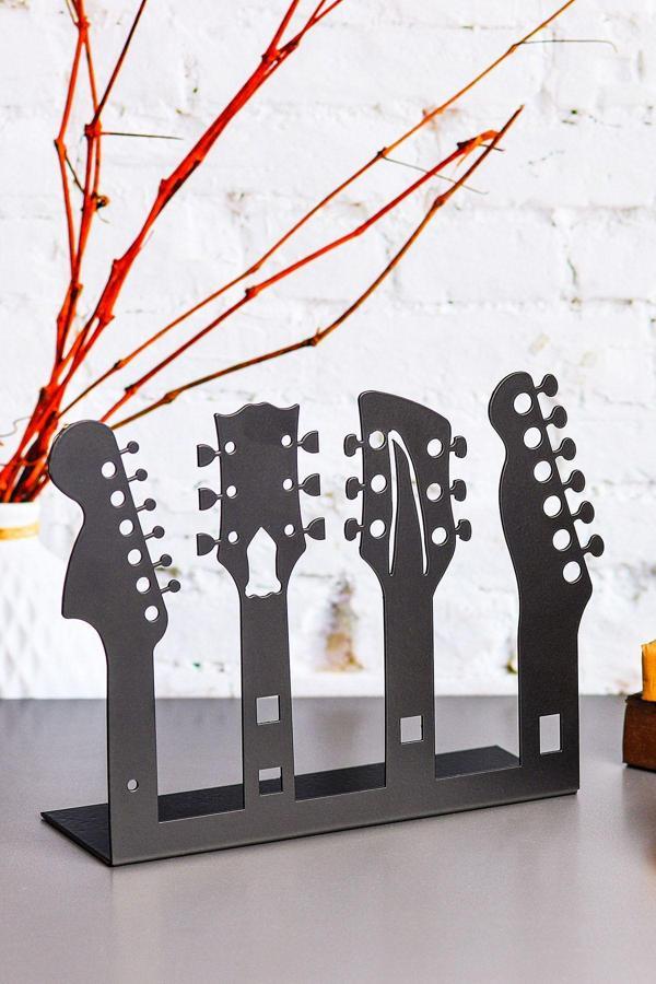 Saint Belisama Leuk  Masa Üstü Biblo Gitar 22x17cm     - Image 1