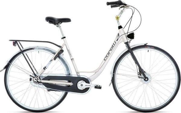 Corelli Swan 700 28 Jant N750 Kontra Pedal Şehir Bisikleti-Beyaz - Image 1