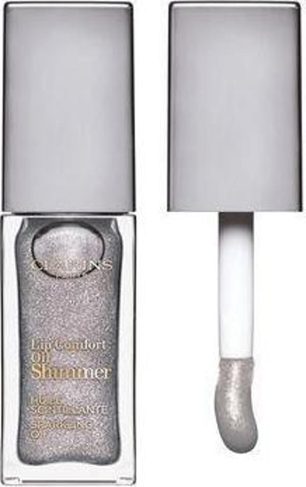 Clarins Lip Comfort Oil Shimmer 01 Sequin Flares Parlatıcı Dudak Yağı - Image 1