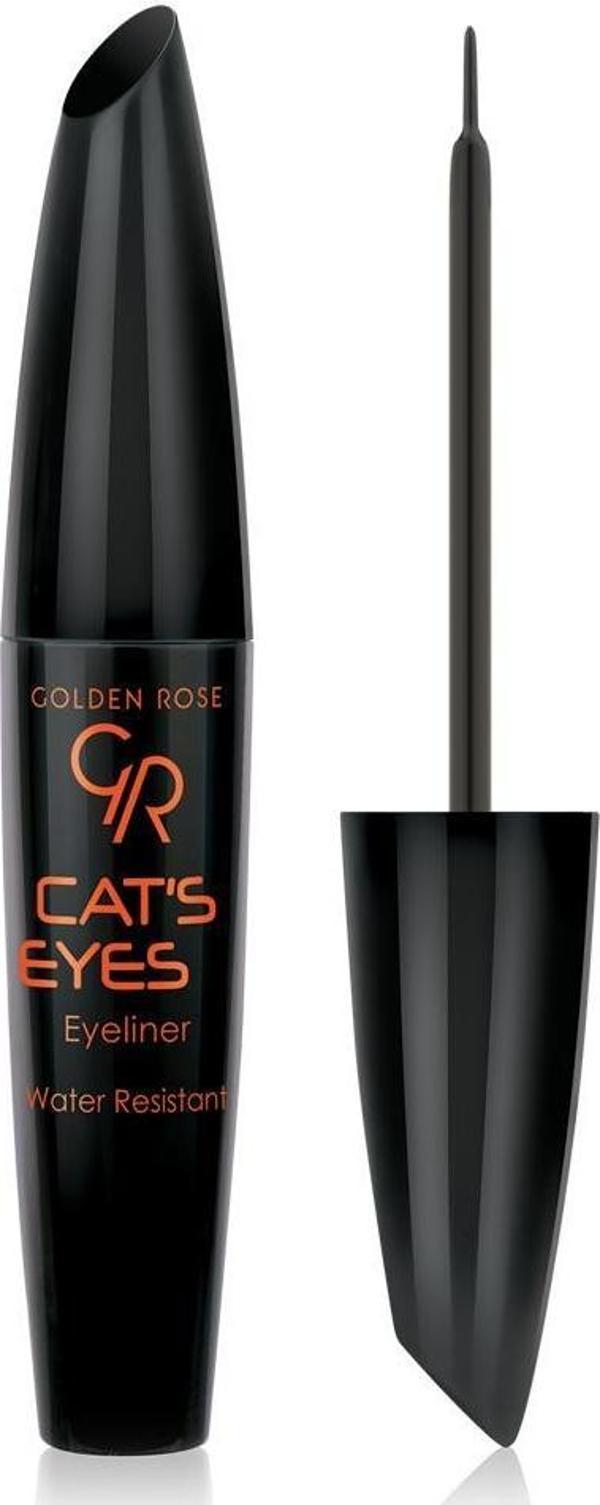 Golden Rose Cat's Eyes Eyeliner Black - Image 1