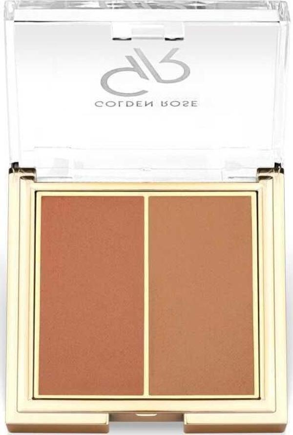 Golden Rose Iconic Blush Duo No:03 Rosy Bronze Allık - Image 1