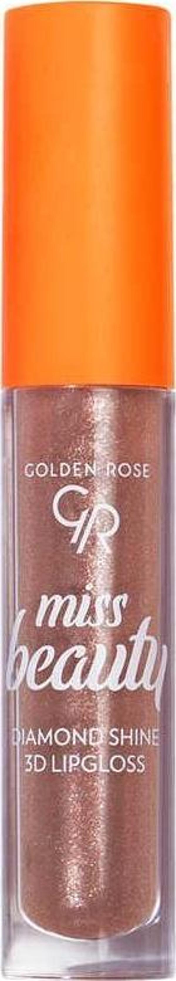 Golden Rose Miss Beauty Diamond Shine 3D Lipgloss No:03 Dudak Parlatıcısı - Image 1