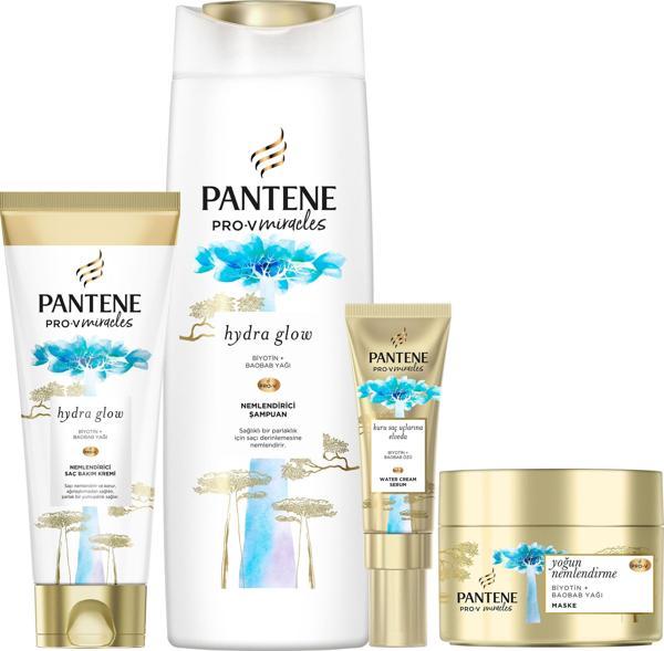 Pantene Pro-V Miracles Hydra Glow 4'lü Saç Bakım Seti - Image 1