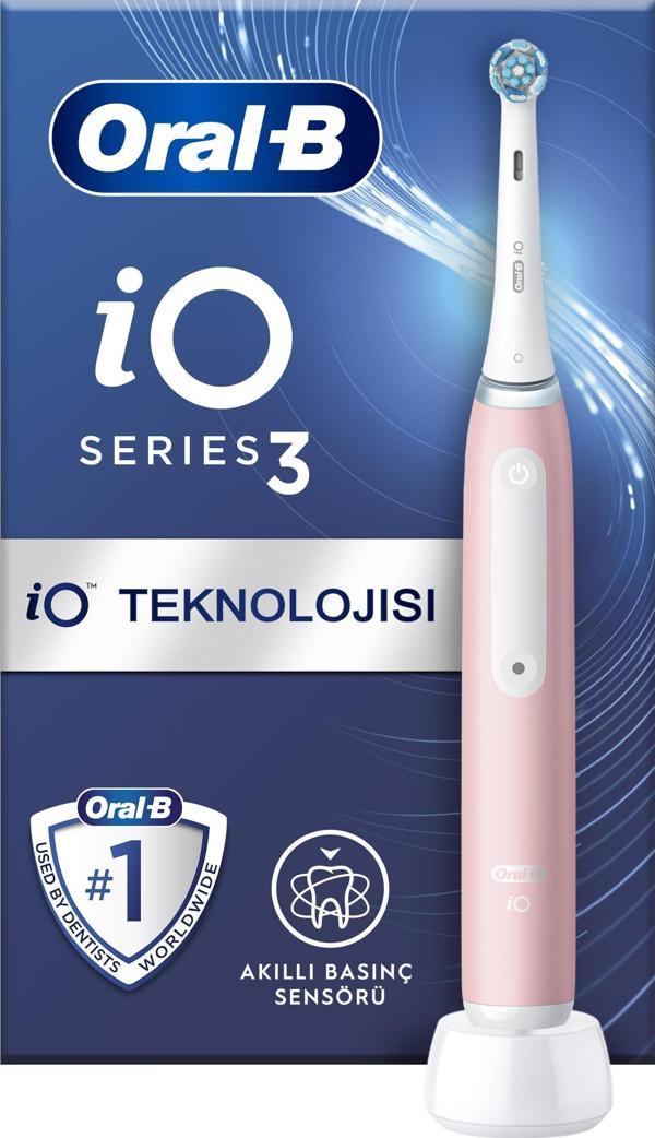 Oral-B iO 3 Şarjlı Diş Fırçası - Pembe - Image 1