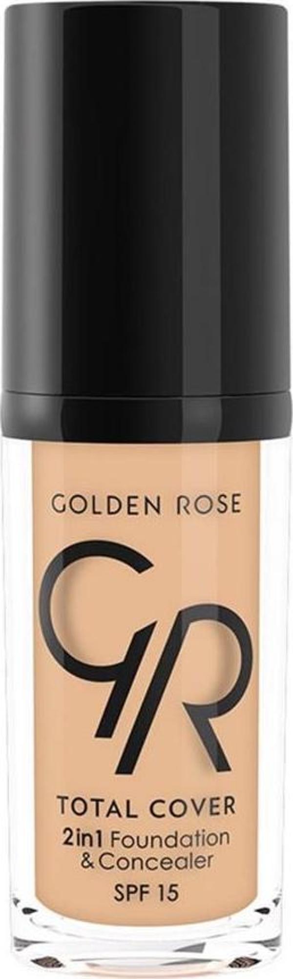 Golden Rose Total Cover Fondöten ve Kapatıcı No:11 30 ml - Image 1