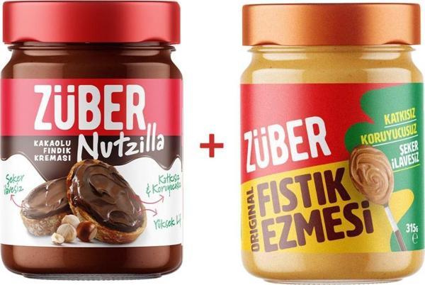 Nutzilla Fındık Kreması + Original Fıstık Ezmesi - Image 1