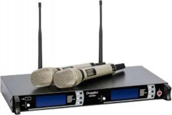 Doppler DM-802H Telsiz Mikrofon Gold - Image 1