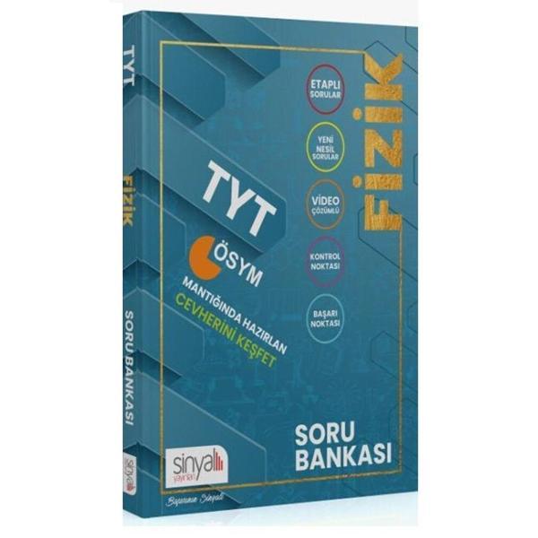 TYT 4 Etaplı Fizik Soru Bankası - Sinyal Yayınları - Image 1