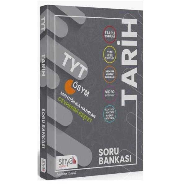 TYT 4 Etaplı Tarih Soru Bankası - Sinyal Yayınları - Image 1