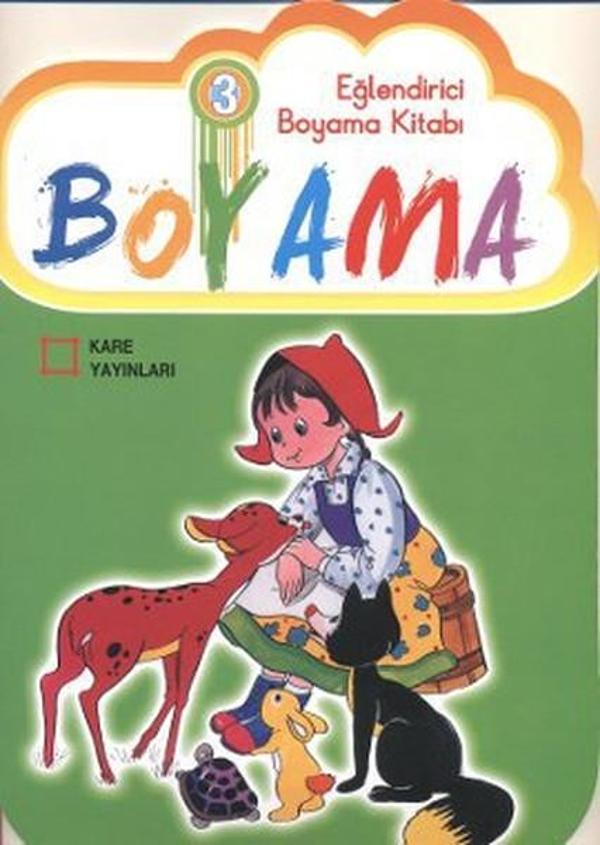 Eğlendirici Boyama Kitabı 3 - Kare Yayınları - Image 1